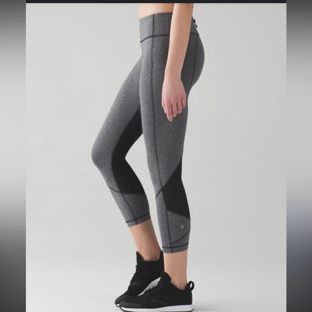 Lululemon Luxtreme Pace Rival Crops Sz 4